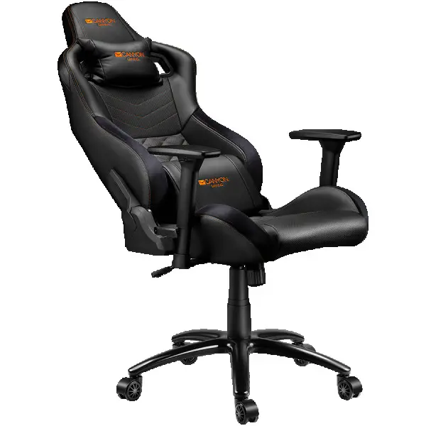 CANYON Nightfall G?-7 Gaming chair, PU leather, Cold molded foam, Metal Frame, Top gun mechanism, 90-160 dgree, 3D armrest, Class 4 gas lif