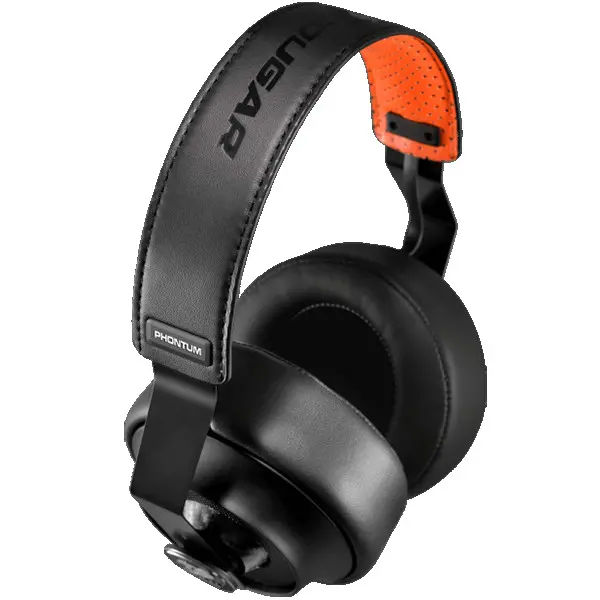 COUGAR HEADSET PHONTUM High quality stereo sound, Driver 53mm, Dual Chamber System, Dual Earpad Set, Soft Protein Leatherette, Detachable M