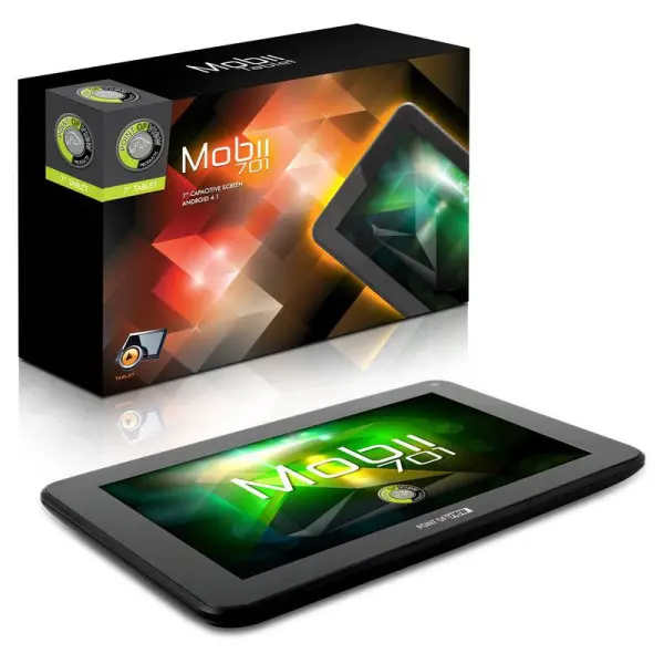 PC Tablet POINT OF VIEW - TAB-P701-8GB - MOBII 701, 7'' (8GB), Rock Chip RK2926, Cortex A9 1.2GHz, LCD Capacitive, 512MB DDR3 SDRAM, 0.3MP F