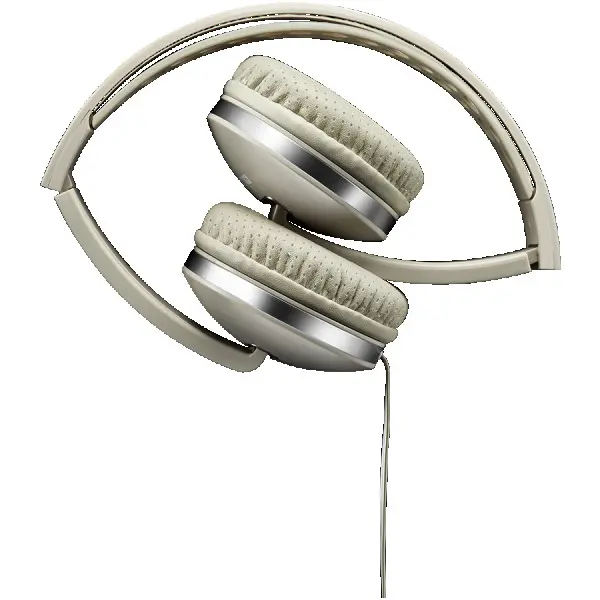 CANYON Stereo headphone with microphone and switch of answerend phone call, cable 1.2M, Beige, 175*70*175mm, 0.14kg ( CNS-CHP4BE ) 