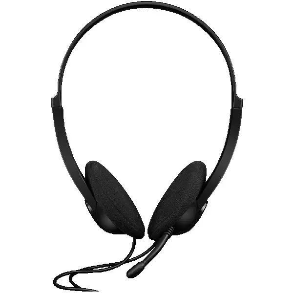 CANYON PC headset with microphone, volume control and adjustable headband, cable length 1.8m, Black, 211*134*57mm, 0.079kg ( CNE-CHS01B ) 