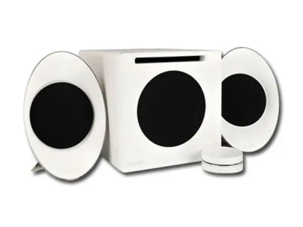 Multimedia - Speaker MICROLAB FC50 (2.1 Channel Surround, 54W, 40Hz-20kHz, [RoHS], White) ( FC50-3164_WHITE ) 