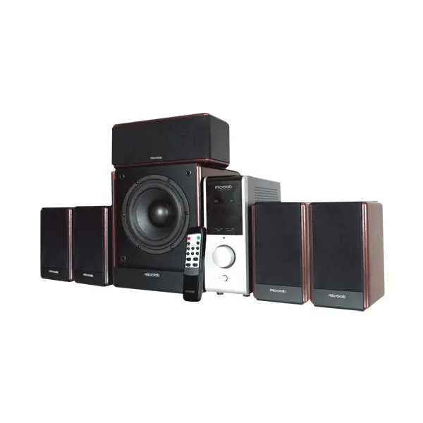Multimedia - Speaker MICROLAB FC 730 (5.1 Channel Surround, 84W, 30Hz-20kHz, [RoHS], Wood) ( FC730-3164 ) 