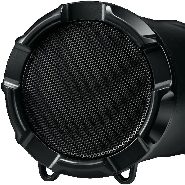 Canyon Bluetooth Speaker, BT V4.2, Jieli AC6905A, TF card support, 3.5mm AUX, micro-USB port, 1500mAh polymer battery, Black, cable length 