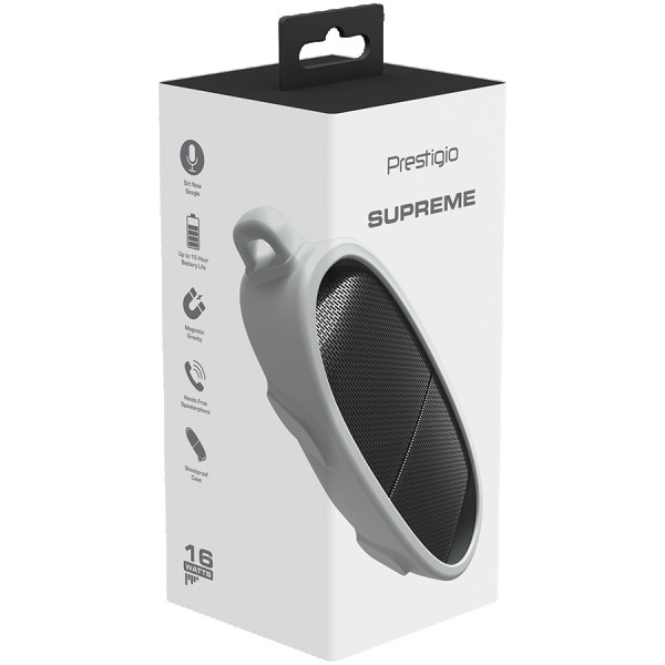 Prestigio Supreme, 2-in-1 bluetooth speakers with magnets, TWS, 1000mAH battery, with Type-C port,  Type-C to USB Cable 1.5M, Dimension 69*