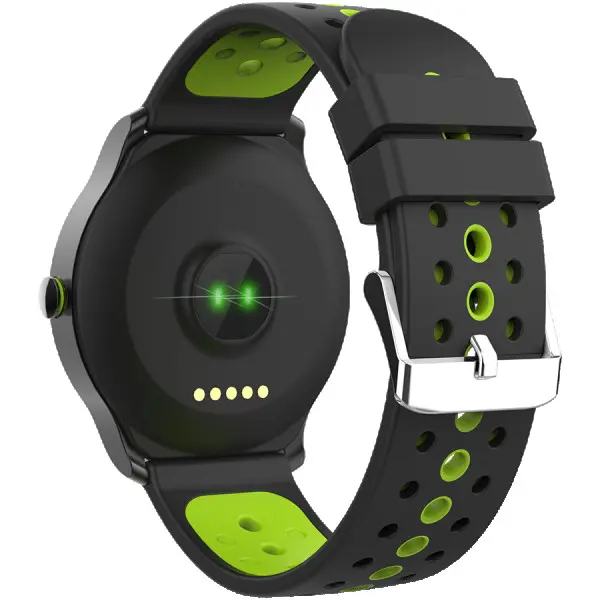 Smart watch, 1.3inches IPS full touch screen, Alloy+plastic body,IP68 waterproof, multi-sport mode with swimming mode, compatibility with i