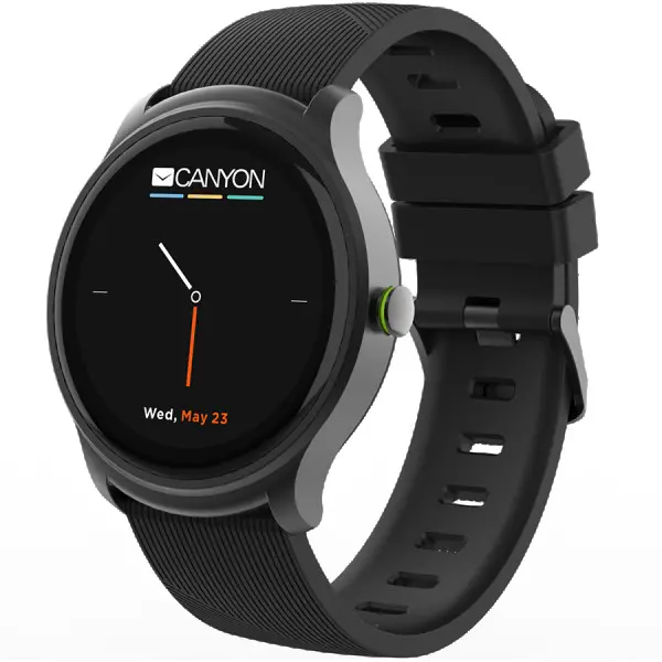 Smart watch, 1.3inches IPS full touch screen, Alloy+plastic body,IP68 waterproof, multi-sport mode with swimming mode, compatibility with i