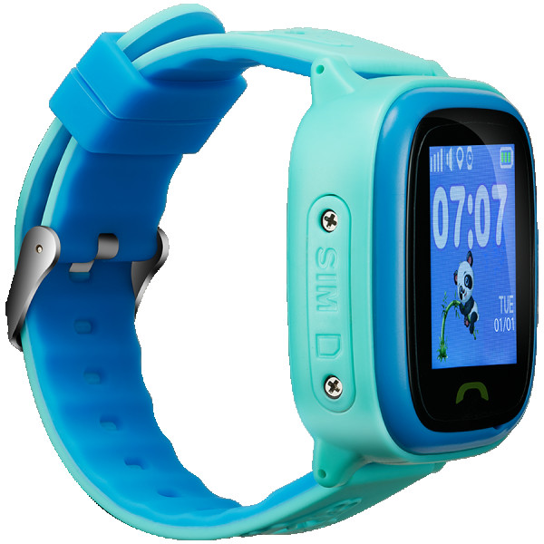Kids smartwatch, 1.22 inch colorful screen,  SOS button, single SIM,32+32MB, GSM(85090018001900MHz), IP68 waterproof, Wifi, GPS, 420mAh, co (2)