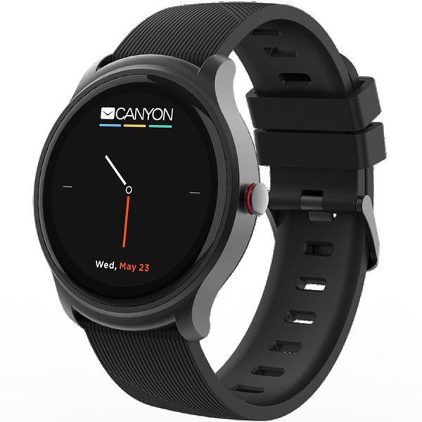 Smart watch, 1.3inches IPS full touch screen, Alloy+plastic body,IP68 waterproof, multi-sport mode with swimming mode, compatibility with i (2)