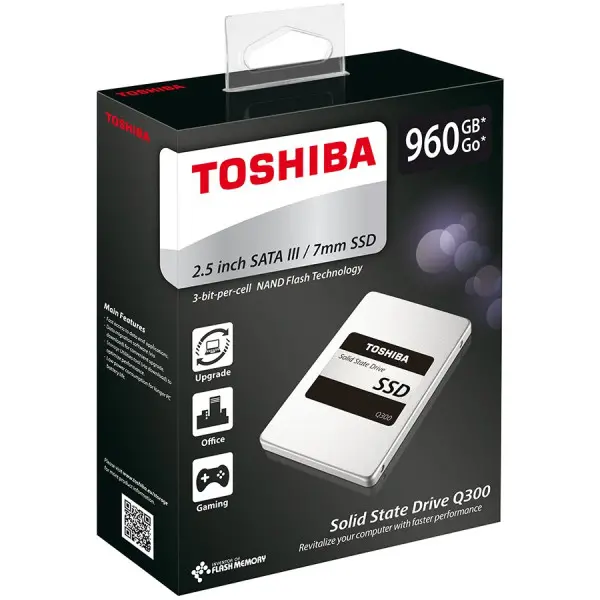 Toshiba SSD Q300, 240Gb, retail ( HDTS724EZSTA ) 
