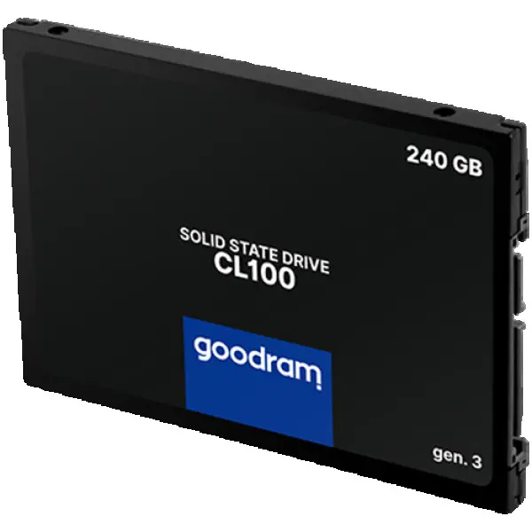 GOODRAM CL100 GEN. 3 240GB SSD, 2.5'' 7mm, SATA 6 Gbs, ReadWrite: 520  400 MBs ( SSDPR-CL100-240-G3 ) 