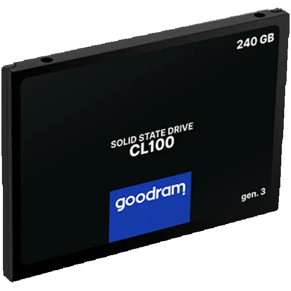 GOODRAM CL100 GEN. 3 240GB SSD, 2.5'' 7mm, SATA 6 Gbs, ReadWrite: 520  400 MBs ( SSDPR-CL100-240-G3 ) 