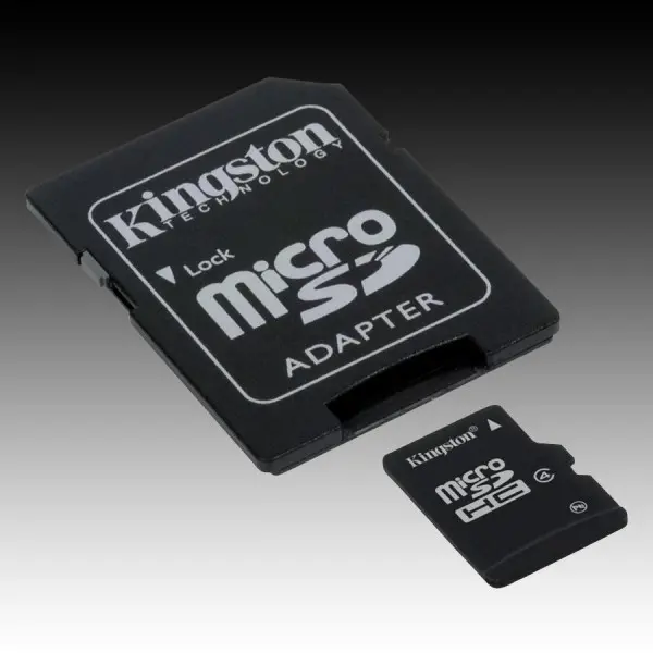 Kingston  32GB microSDHC Class 4 Flash Card + SD Adapter, EAN: 740617175011 ( SDC432GB ) 
