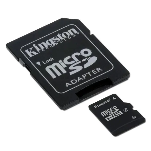 Kingston  32GB microSDHC Class 4 Flash Card + SD Adapter, EAN: 740617175011 ( SDC432GB ) 