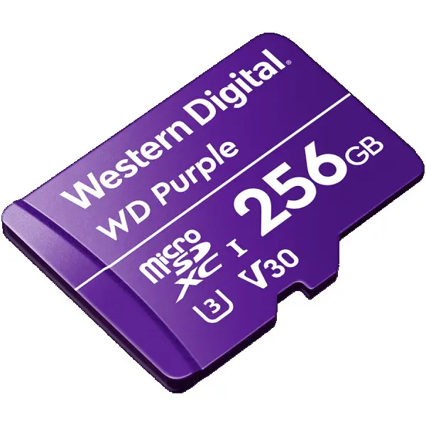 CSDCARD WD Purple (MICROSD, 256GB) ( WDD256G1P0A ) 