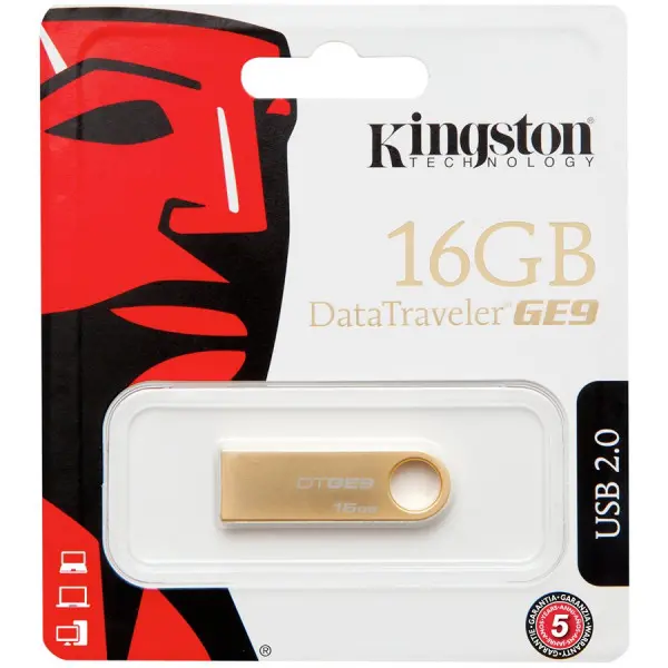 KINGSTON 16GB USB 2.0 Gold ( DTGE916GB ) 