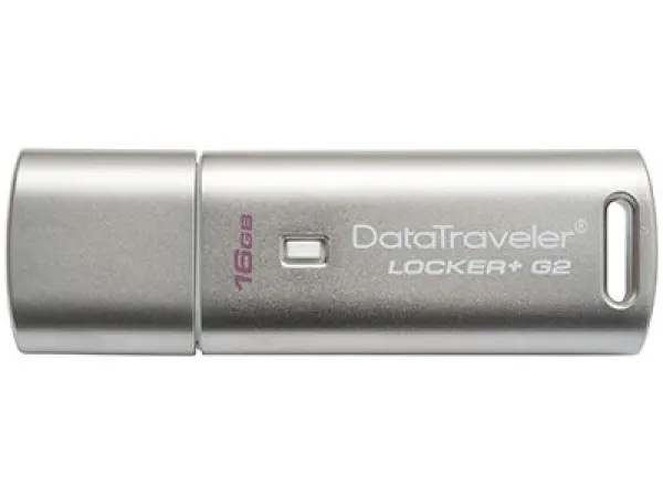 KINGSTON 16GB USB 2.0 DataTraveler Locker Plus G2 Silver ( DTLPG216GB ) 