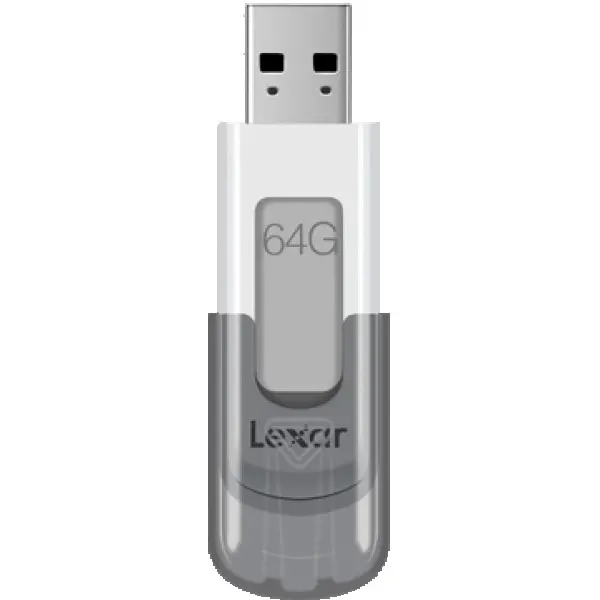 LEXAR 64GB JumpDrive V100 USB 3.0 flash drive, Global EAN: 843367119547 ( LJDV100-64GABGY ) 
