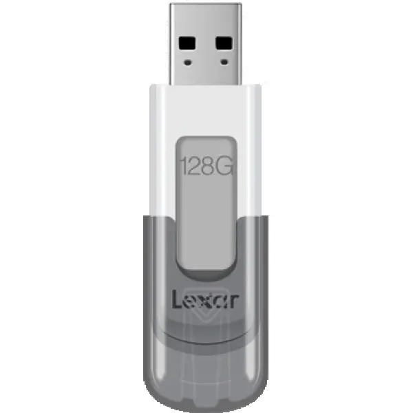 LEXAR 128GB JumpDrive V100 USB 3.0 flash drive, Global EAN: 843367119561 ( LJDV100-128ABGY ) 