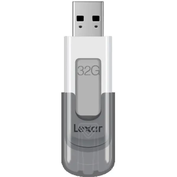 LEXAR 32GB JumpDrive V100 USB 3.0 flash drive, Global EAN: 843367119523 ( LJDV100-32GABGY ) 