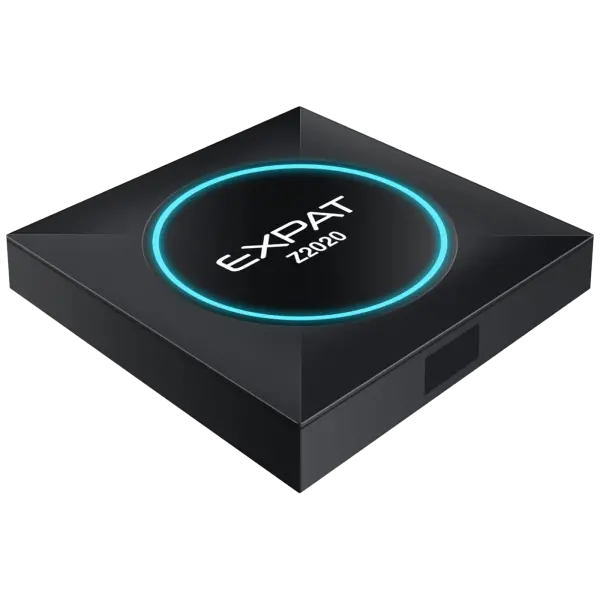 DVB-EXPAT Z2020 Prijemnik IPTV, Set - Top Box, 2GB/16GB, Android 9