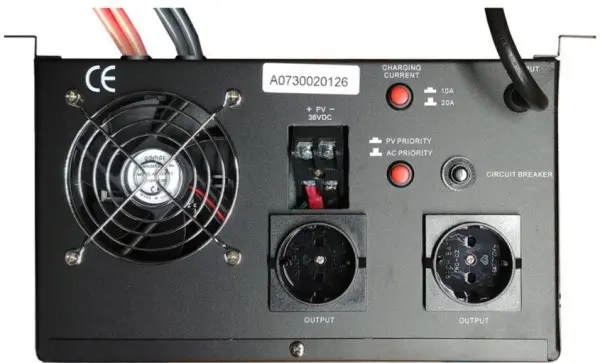 UPS BPU Long 2500VA-1800W, 24V-220V MPPT