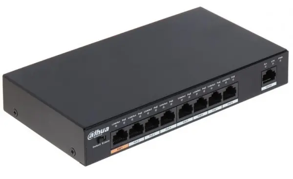 Dahua Switch PFS3009-8ET1GT-96 LAN 9-Port 10/100/1000M Gigabit POE Switch