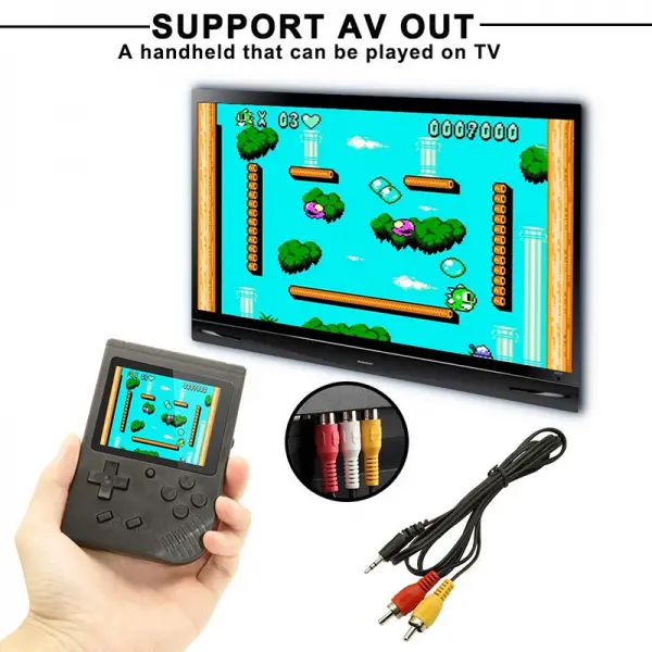 Retro mini video igra (400 games) crna 029004