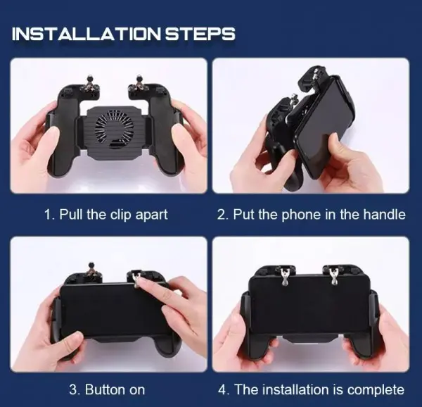 Gamepad Controller H5 with Cooler crni 034393