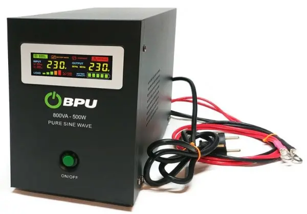 UPS BPU Long 800VA-500W, 12V-220V