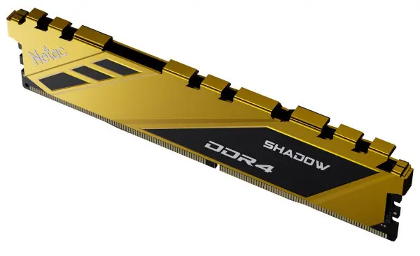 RAM DDR4 8GB 2666MHz Netac Shadow C19 Yellow NTSDD4P26SP-08Y