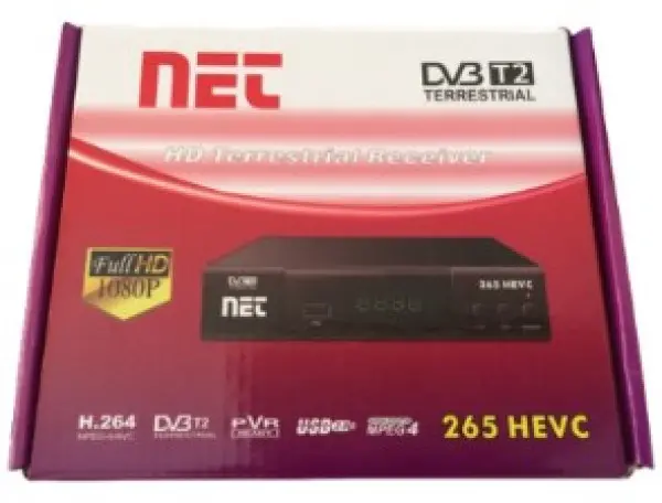 DVB-T2 Net 202 h.265 Full HD, 19201080, skart, HDMI