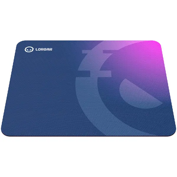 Lorgar Main 135, Gaming mouse pad, High-speed surface, Purple anti-slip rubber base, size: 500mm x 420mm x 3mm, weight 0.41kg ( LRG-GMP135 