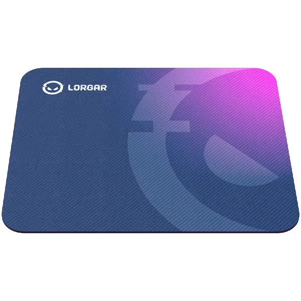 Lorgar Main 133, Gaming mouse pad, High-speed surface, Purple anti-slip rubber base, size: 360mm x 300mm x 3mm, weight 0.2kg ( LRG-GMP133 )