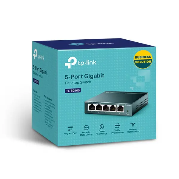Switch TP-LINK TL-SG105 Gigabit 101001000Mbps metal