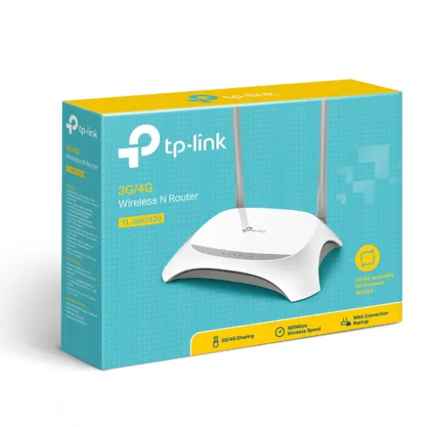 LAN Router TP-LINK TL-MR3420 3G4G Wireless N