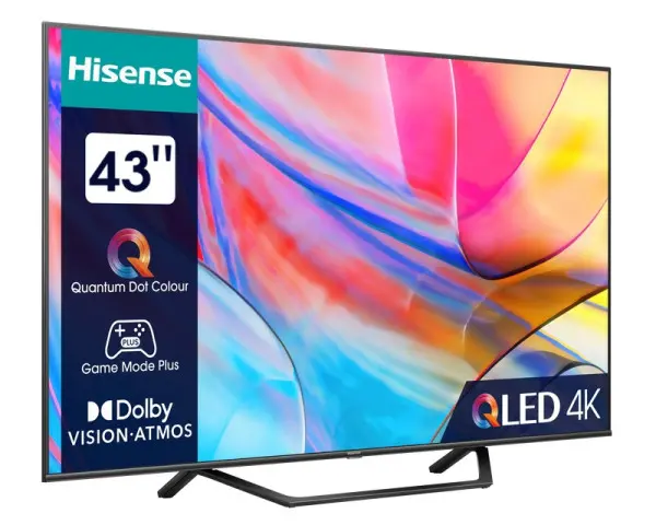HISENSE 43'' 43A7KQ QLED 4K UHD Smart TV