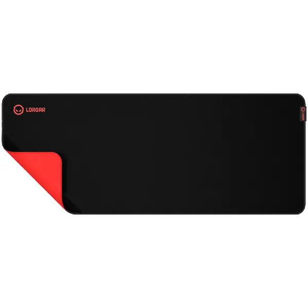 Lorgar Main 329, Gaming mouse pad, Precise control surface, Red anti-slip rubber base, size: 900mm x 360mm x 3mm, weight 0.635kg ( LRG-GMP3