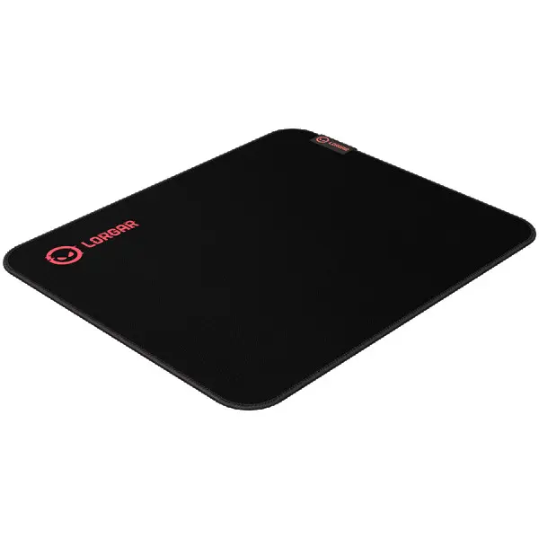 Lorgar Main 323, Gaming mouse pad, Precise control surface, Red anti-slip rubber base, size: 360mm x 300mm x 3mm, weight 0.21kg ( LRG-GMP32