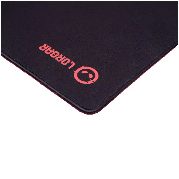 Lorgar Main 323, Gaming mouse pad, Precise control surface, Red anti-slip rubber base, size: 360mm x 300mm x 3mm, weight 0.21kg ( LRG-GMP32