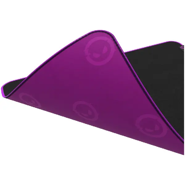 Lorgar Main 315, Gaming mouse pad, High-speed surface, Purple anti-slip rubber base, size: 500mm x 420mm x 3mm, weight 0.39kg ( LRG-GMP315 