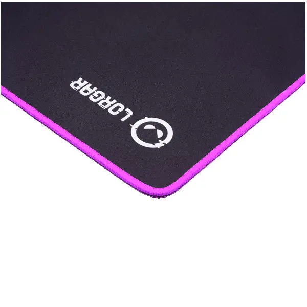 Lorgar Main 313, Gaming mouse pad, High-speed surface, Purple anti-slip rubber base, size: 360mm x 300mm x 3mm, weight 0.195kg ( LRG-GMP313