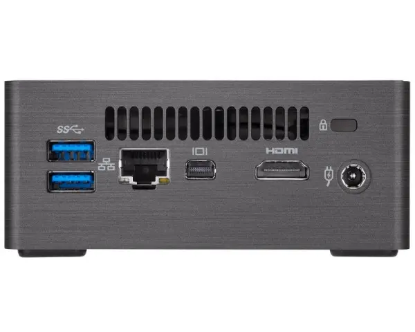 GIGABYTE GB-BLPD-5005 BRIX Mini PC Intel Quad Core J5005 1.50 GHz(2.80 GHz)