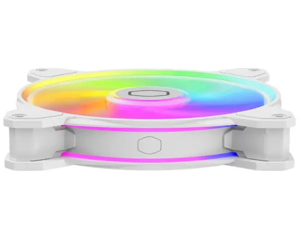 COOLER MASTER Master Fan MF140 Halo2 White 140mm ventilator beli (MFL-B4DW-16NP2-R2)