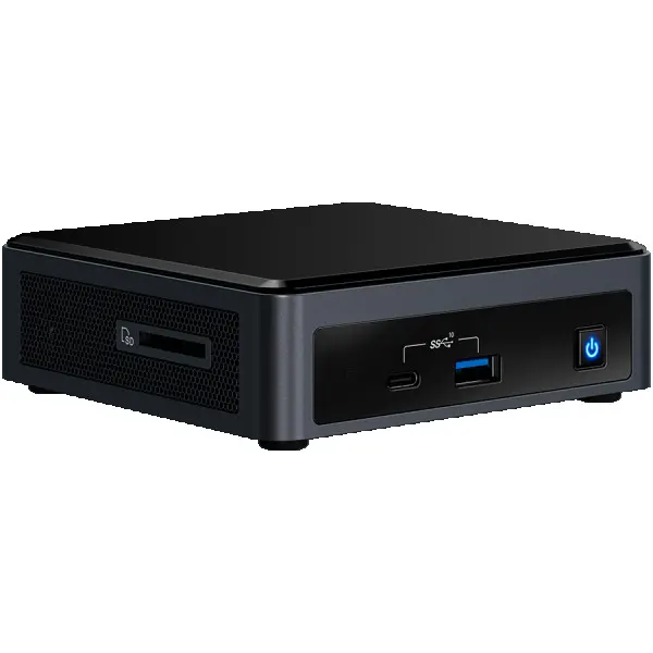 Intel NUC 10 Performance kit NUC10i3FNKN with Intel Core i3-10110U,  M.2 SSD,  HDMI 2.0a; USB-C (DP1.2), w no codec, w US cord ( BXNUC10I3F