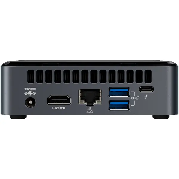 Intel NUC 10 Performance kit NUC10i3FNKN with Intel Core i3-10110U,  M.2 SSD,  HDMI 2.0a; USB-C (DP1.2), w no codec, w US cord ( BXNUC10I3F