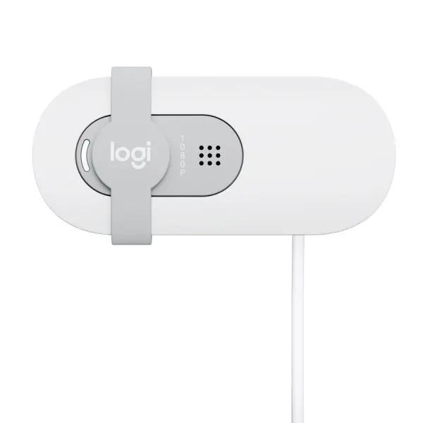 Logitech Brio 100 Full HD Webcam - Off-White - USB