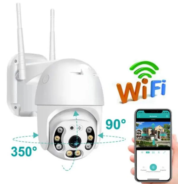 CAM-IP4MP-EP9 GMB kamera 4 mpix microSD iCSee xmeye pro app Two-way voice PTZ ip66