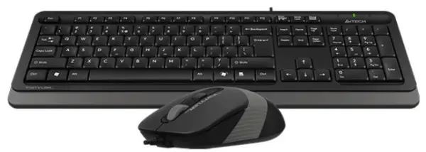 A4-F1010 A4Tech Fstyler tastatura US-LAYOUT + mis USB, Grey