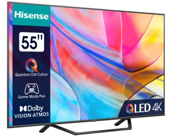 HISENSE 55'' 55A7KQ QLED 4K UHD Smart TV